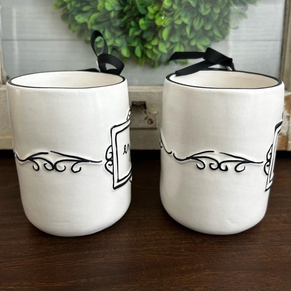 Rae Dunn Artesian Collection ENJOY - set of mugs - NWT - Picture 6 of 10